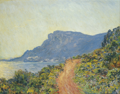 La Corniche near Monaco by Claude Monet