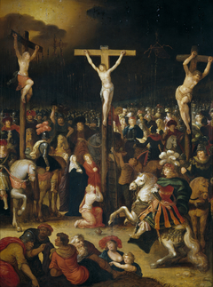 La Crucifixión by Louis de Caullery