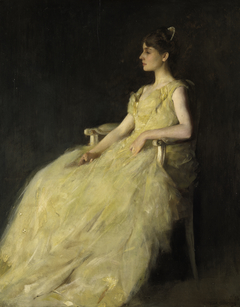 Lady in Yellow by Thomas Dewing