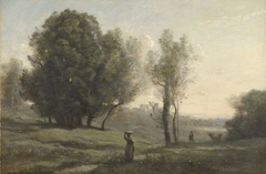 Landscape by Jean-Baptiste-Camille Corot