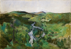 Landscape from Foldalen by Harriet Backer