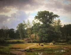 Landscape in Westphalia by Worthington Whittredge