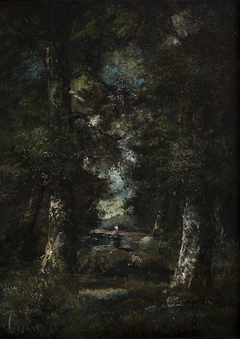 Landscape (Path in the Woods) by Narcisse Virgilio Díaz