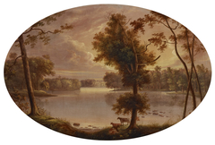 Landscape (probably near Lafayette, Indiana) by George Winter