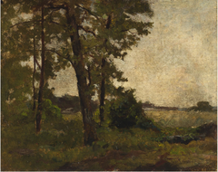 Landscape, Trees on the Left by Nathaniel Hone the Younger