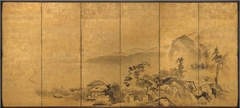 Landscape by Watanabe Shikō