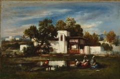 Landscape with Figures by Narcisse Virgilio Díaz