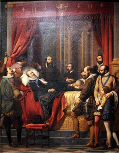 Le Corps d'Henri IV exposé au Louvre by Alexandre Hesse by Alexandre Hesse