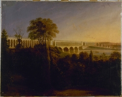 Le Pont du Point-du-Jour, à Auteuil by François-Edmée Ricois