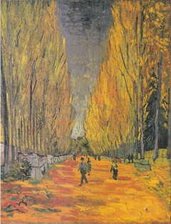 Les Alyscamps by Vincent van Gogh