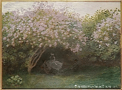 Lilas, Temps gris by Claude Monet