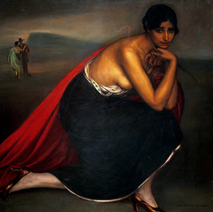 Los celos by Julio Romero de Torres