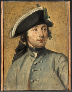 Ludolf Bakhuysen II (1717-82). Schilder en militair, kleinzoon van de zeeschilder Ludolf Bakhuysen I by Cornelis Troost