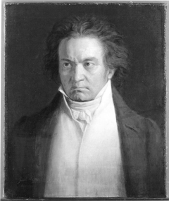 Ludwig van Beethoven (nach Waldmüller) by Carl Wagner