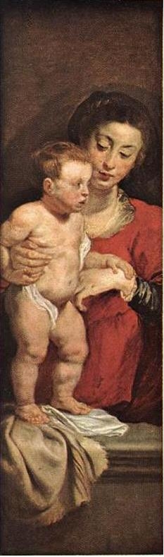 Madonna and Child (Antwerp) by Peter Paul Rubens