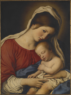 Madonna and Child by Giovanni Battista Salvi da Sassoferrato