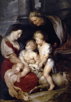 Madonna and Child with Saint Elizabeth and the Young Saint John by Peter Paul Rubens