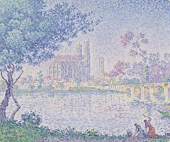 Mantes by Paul Signac