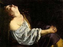 Mary Magdalene in Ecstasy by Artemisia Gentileschi