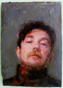 Mensur Self-Portrait by Paul Richard James