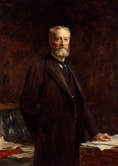 Michael Edward Hicks Beach, 1st Earl St Aldwyn by Arthur Stockdale Cope