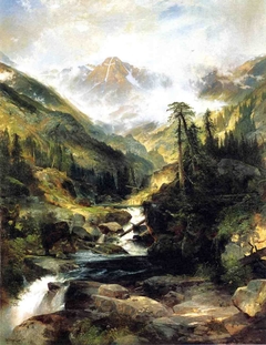 Mountain of the Holy Cross by Thomas Moran