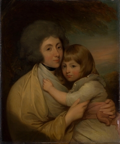 Mrs. Luke White and Her Son by Gilbert Stuart