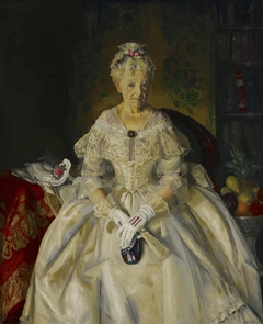 Mrs. T. in Cream Silk, No.2 by George Bellows