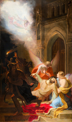 Murder of St. Wenceslas by Anton Petter