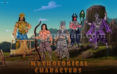 Mythological Characters Modeling Design by Post Production Animation Studio by GameYan Studio