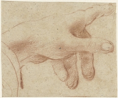 Naar rechts wijzende hand by Unknown Artist