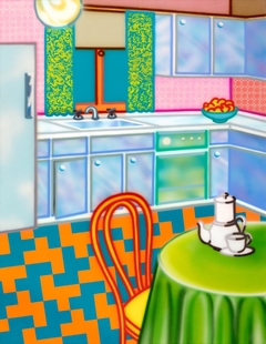 Neapolitan Delight by Howard Arkley