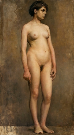 Nude Female Model by Pekka Halonen