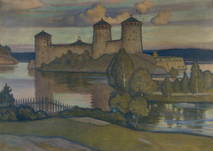 Olavinlinna by Väinö Blomstedt