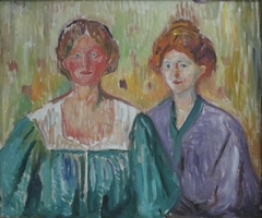 Olga and Rosa Meissner by Edvard Munch