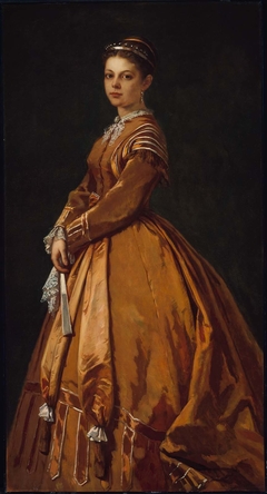 Olivia Buckminster Lothrop (Mrs. Lewis William Tappan, Jr.) by William Morris Hunt