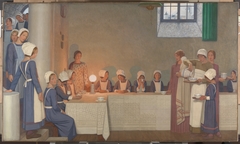 Orphans by Frederick Cayley Robinson