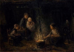 Pannenkoekenbakster by Jozef Israëls