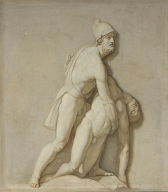 Pasquino (Menelaus supporting the Body of  Patroclus) by Robert Fagan