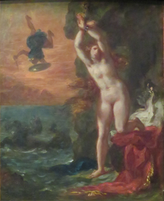 Perseus and Andromeda by Eugène Delacroix