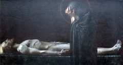 Pietà by Franz Stuck