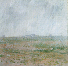 Pluie à Belle-Île by Claude Monet