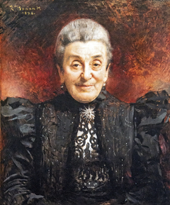 Portrait de dame âgée by Léon Bonnat