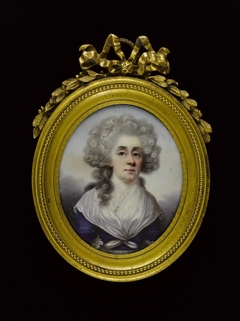 Portrait de jeune femme au fichu blanc by Anonymous