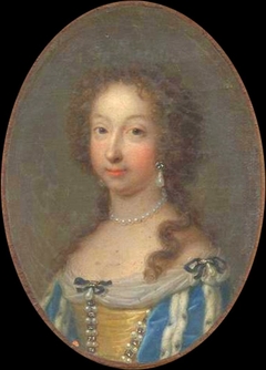 Portrait de Marie-Anne-Christine-Victoire de Bavière, femme de Louis, Dauphin by Jean-Marie Ribou