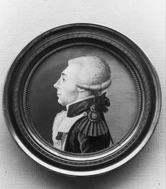 Portrait Miniature of the Marquis de Lafayette by Anonymous