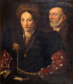 Portrait of a Couple by Niccolò dell'Abbate