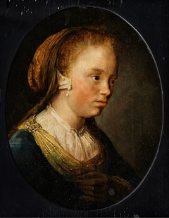 Portrait of a Girl by Gerrit Dou