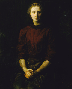 Portrait of a Lady (Mrs. William B. Cabot) by Abbott Handerson Thayer