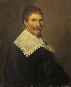 Portrait of a man by onbekend